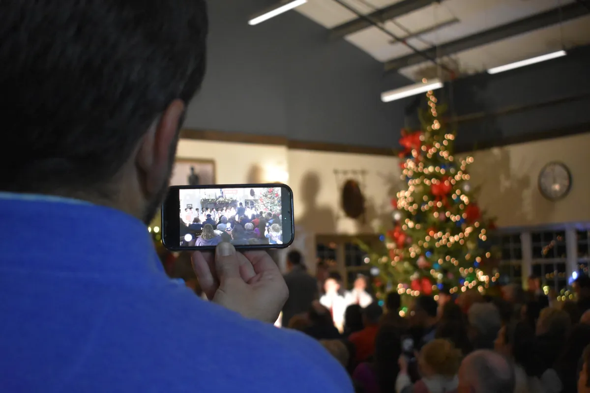 Christmas concert in Sparhawk Academy Great Hall