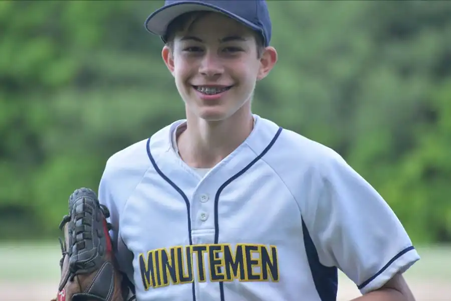 Sparhawk baseball player smiling