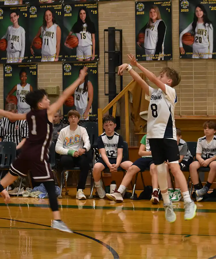 Sparhawk basketball game